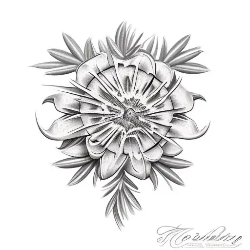 rosemary tattoo design idea