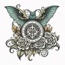 sobriety tattoo design idea