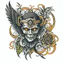 sobriety tattoo design idea