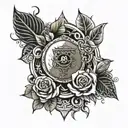 sobriety tattoo design idea