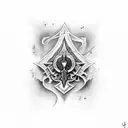 Ace of Spades tattoo design idea