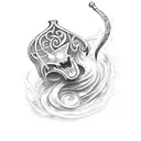 Ace of Spades tattoo design idea