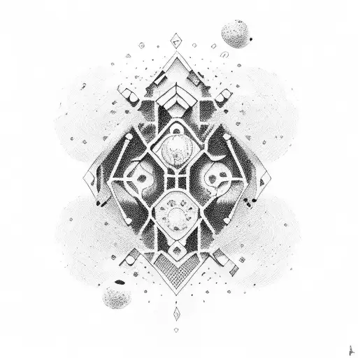 number 7 tattoo design idea