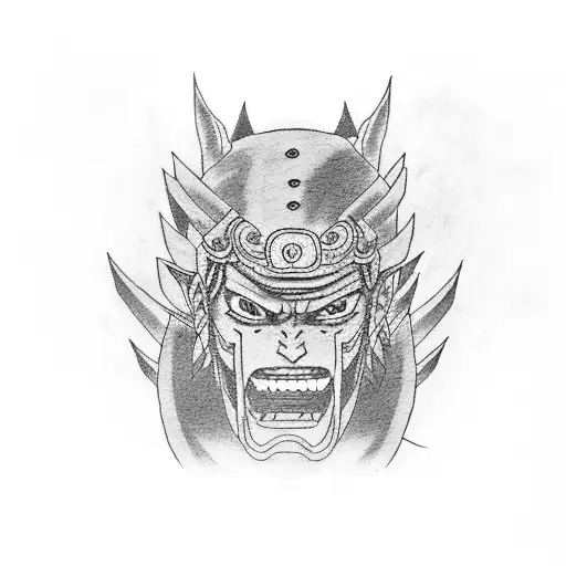 full size susano, half of itachi's Susan o and the other half from sasuke's susano  tattoo design idea