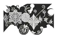 slavic symbols tattoo design idea