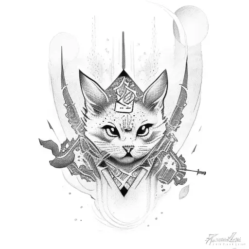 Niña Kamikaze tattoo tattoo design idea