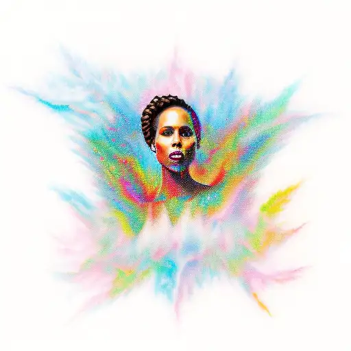 Alicia keys Fallin  tattoo design idea