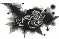 Always undefeated tattoo design idea