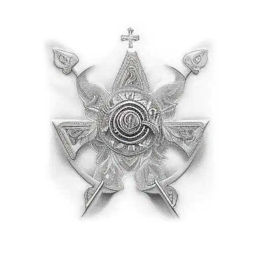 orthodox christian  tattoo design idea