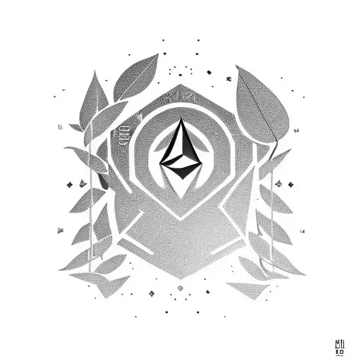 stmpd records by Martin garrix with some olive leaves tattoo design idea