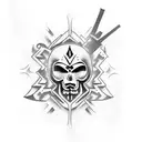 totem tattoo design idea