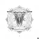 cáncer libra Aries tattoo design idea