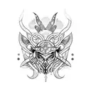 cáncer libra Aries tattoo design idea