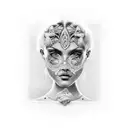 Afrodita tattoo design idea