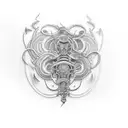 Afrodita tattoo design idea