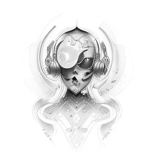 corpo feminino nu tattoo design idea