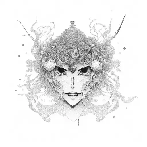 oyasumi punpun  tattoo design idea