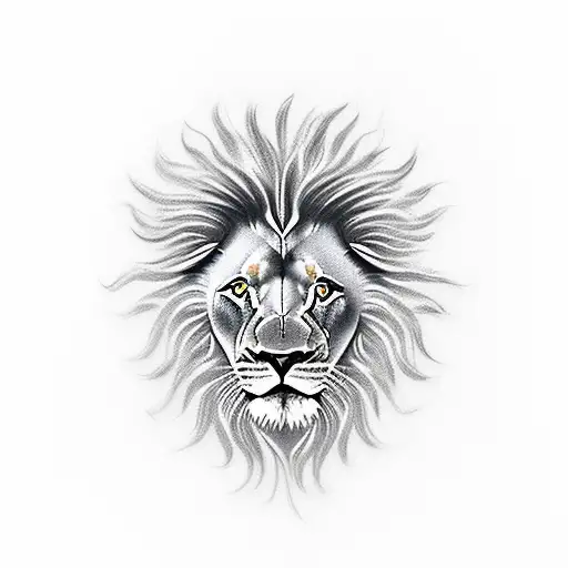 Lion, family and systems engineering  tattoo design idea
