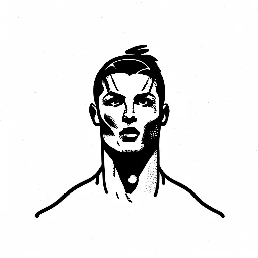 cr7 tattoo design idea