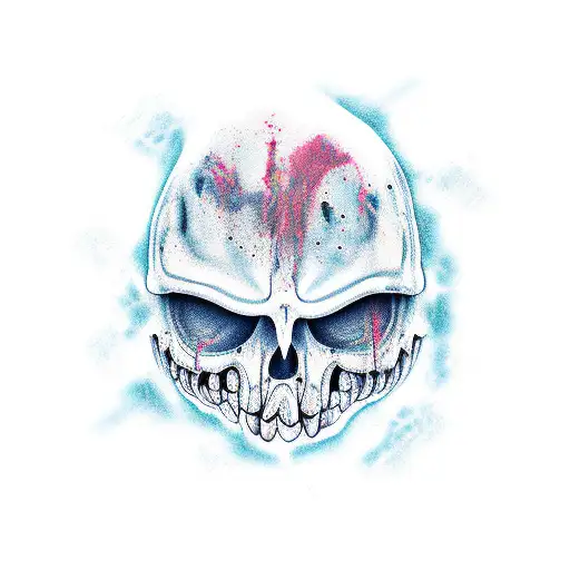 scream tattoo design idea