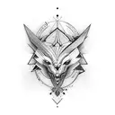 abstract tattoo design idea