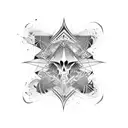 abstract tattoo design idea