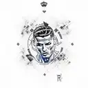 cr7 tattoo design idea