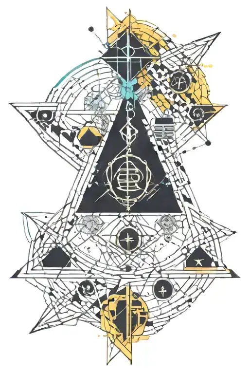 dna and serotonin tattoo design idea