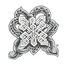 endless knot tattoo tattoo design idea