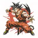 7 Star Dragon Ball Shinron tattoo design idea