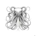 squid tattoo design idea
