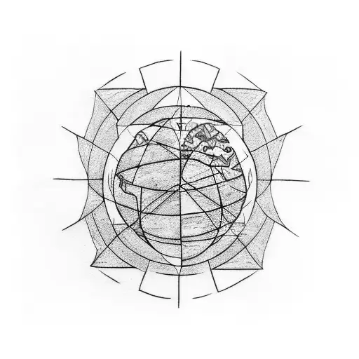 atlas holding the world tattoo design idea