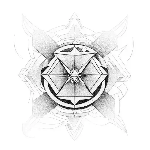 peg top tattoo design idea