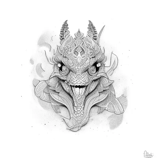 peg-top tattoo design idea