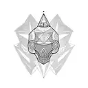 peg top tattoo design idea