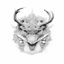 peg-top tattoo design idea