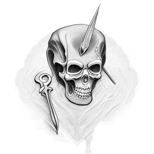 Grim Reaper tattoo design idea