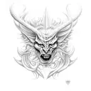 The Devil's Trickster tattoo design idea