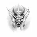 The Devil's Trickster tattoo design idea