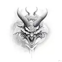 The Devil's Trickster tattoo design idea