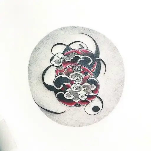 itachi de sangre  tattoo design idea