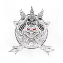 itachi de sangre  tattoo design idea