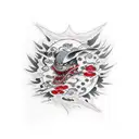 itachi de sangre  tattoo design idea