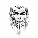 Cristiano Ronaldo tattoo design idea