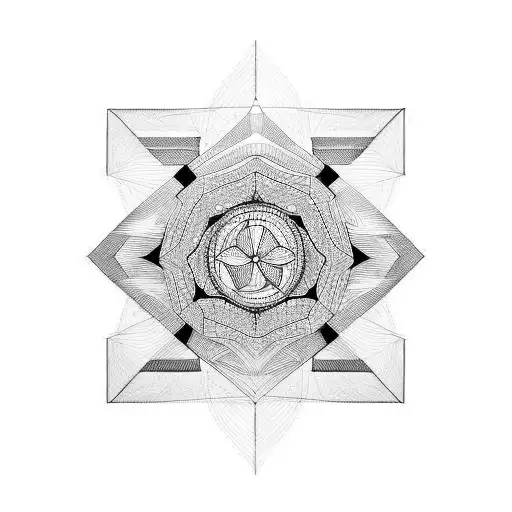 lines tattoo design idea