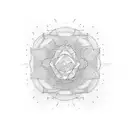 lines tattoo design idea