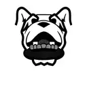 georgia bulldogs mascot combined with Atlanta Braves mascot tattoo design idea