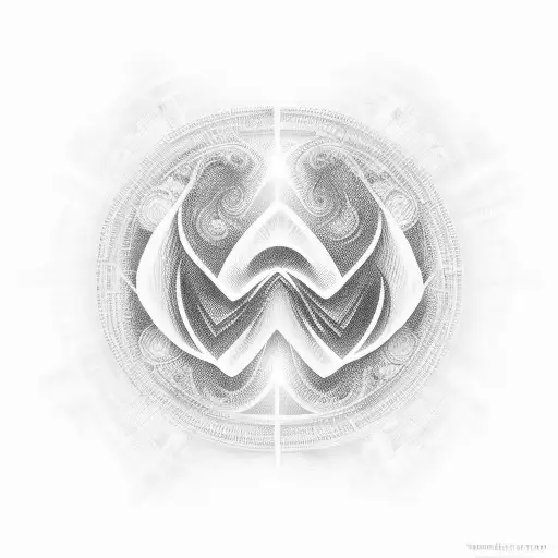 EKG waveform tattoo design idea