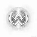 EKG waveform tattoo design idea