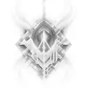 EKG waveform tattoo design idea